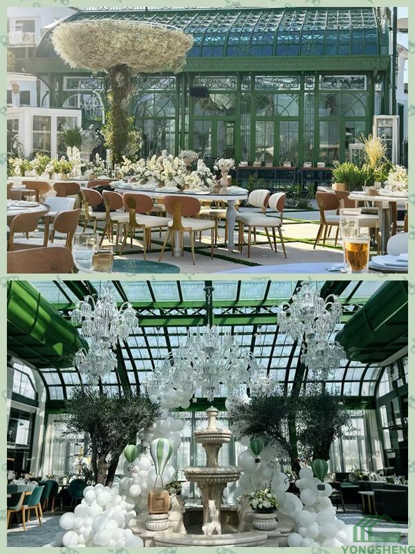 Victoria Wedding Greenhouse:The Perfect Blend of Romance and Elegance